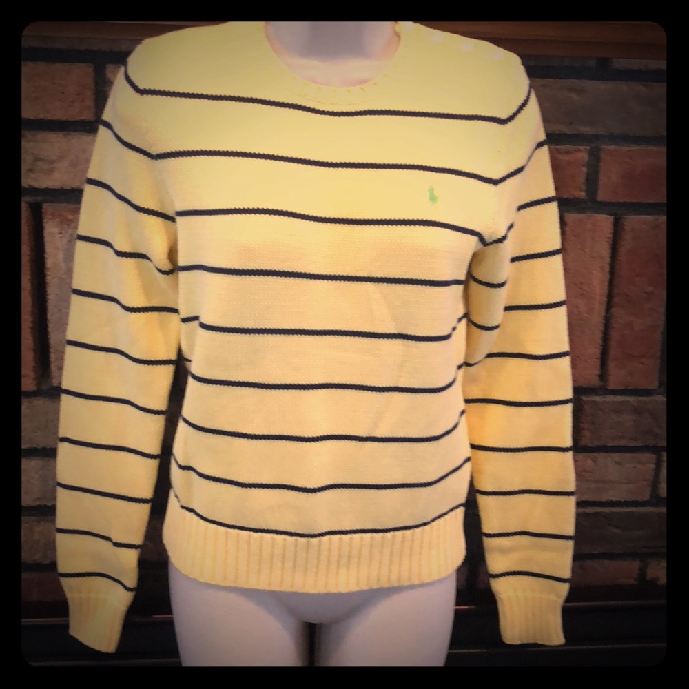 Ralph Lauren Sweater striped Medium